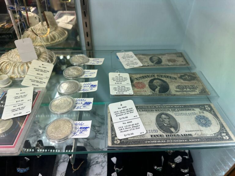 coins and bills