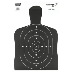 BC EZ SCORE 12" SIGHT IN TARGET