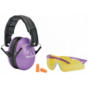WALKERS PASSIVE YOUTH GLASSES/MUFFS PURPLE