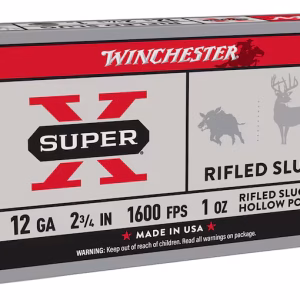 WINCHESTER SUPR X 12G 2 3/4 RIFLED SLUG 5RD