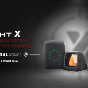 Osight X 3 MOA Red Dot and Circle